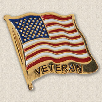 Veterans Flag Lapel Pin #2012