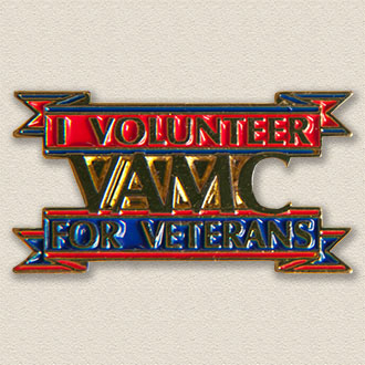 Stock Veterans Lapel Pin – VAMC Design #2024