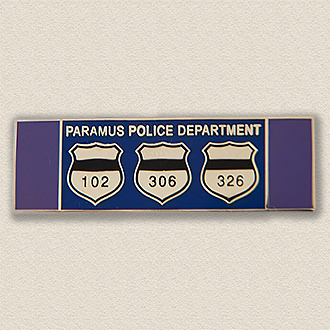 Custom Police Bar Pin – Badge Design #2026