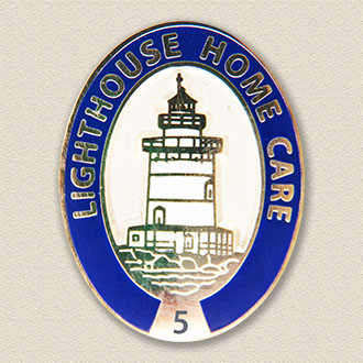 Custom Home Care Pin – Lighthouse Design #5033