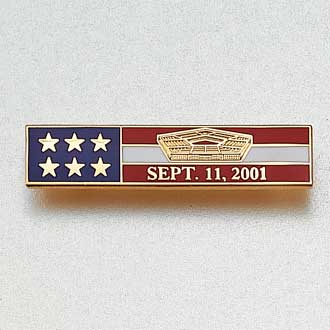 Custom Police bar Lapel Pin – Pentagon Design #872