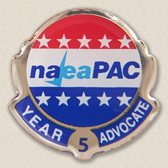 Custom Political Action Committee Pin – Advocate Design #9038