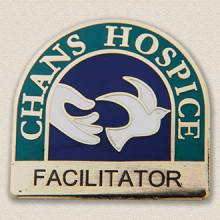 Custom Hospice Pin – Dove Design #4011