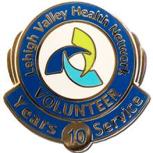 Lehigh Valley Health Network Volunteer Lapel Pin #5002