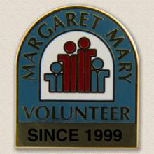 Margaret Mary Volunteer Lapel Pin #5008