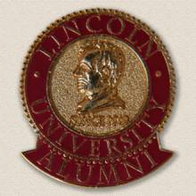 Custom College/University Lapel Pin – Lincoln Design #7003