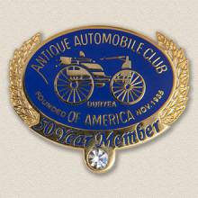 Custom Association Lapel Pin – Antique Car Design #9018