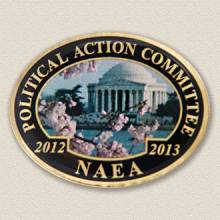Custom Political Action Committee Pin – Cherry Blossom Design #9040
