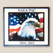 Custom Political Action Committee Pin – Eagle Design #9042