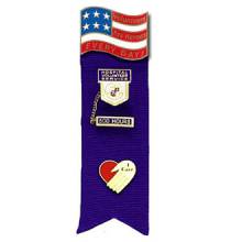 Stock Ribbon Pin Holder – Heroes Style #F101