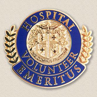 Stock Volunteer Lapel Pin – Emeritus Design #748