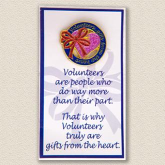 Stock Special Event Lapel Pin – Pierced Heart Design #N100