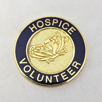 Stock Hospice Lapel Pin – Butterfly Design #157