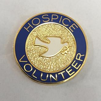 Stock Hospice Lapel Pin – Dove Design #162