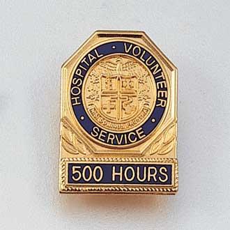 Hospital Volunteer Service (Hours) Lapel Pin #116