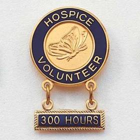 Stock Hospice Lapel Pin – Butterfly Design #157