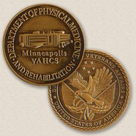 Custom Association Coin Medallion – Building Design #2004