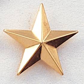 Stock Star Pin – Large Beveled Star Style #207