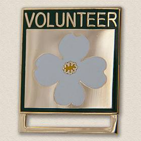 Stock ID Badge Holder – Flower Style #B-2