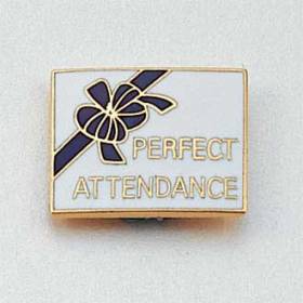 Stock Excellence Lapel Pin – Perfect Attendance Design #647